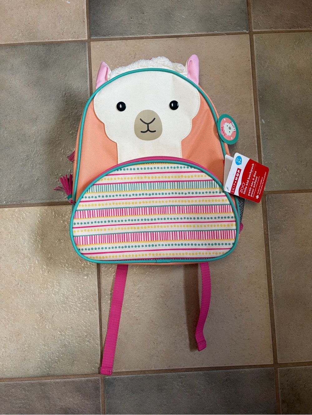 NWT Skip Hop Luna Llama Kids Backpack